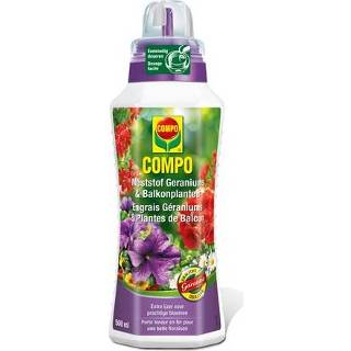 Vloeibare meststof male Compo Geraniums & Balkonplanten 500ml 5411196075409