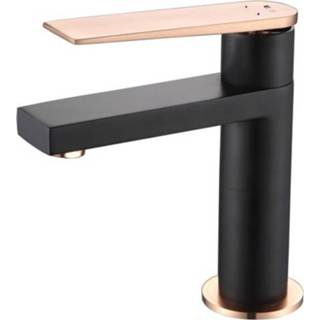 👉 Wastafel mengkraan male zwart EsseBagno wastafelmengkraan Allure zwart/roségoud 3661109013109