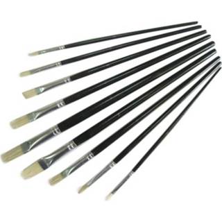 👉 Kwast male Sencys plat - 9 stuks 8711216360544