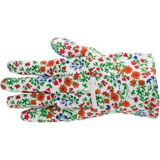 👉 Hand schoenen m male wit Busters Flower Dot handschoen 3 paar 5414157701300