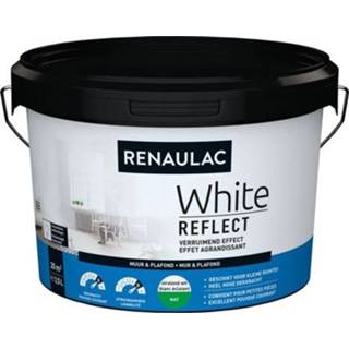 👉 Male wit Renaulac latex White Reflect mat 2,5L 4004014851388