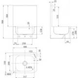 👉 Wastafel RVS male Loggere hygiënisch 5 geborsteld 5420051627097