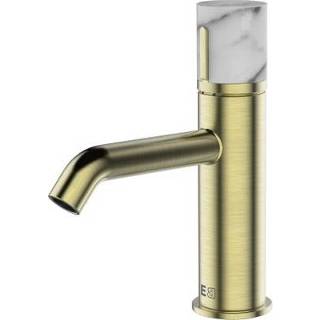 Wastafel kraan goud male mannen EsseBagno wastafelkraan Manopola laag 3661109019705