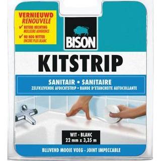👉 Wit male Bison kitstrip sanitair 22mm x 3,35m 8710439004051