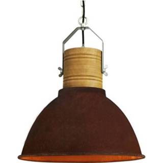 👉 Hang lamp male Brilliant hanglamp Frieda roest ⌀39cm 60W 4004353341311