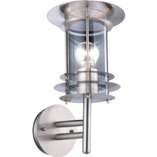 👉 Wand lamp male zilver Globo wandlamp outdoor Up miami 9007371106332