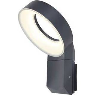 👉 Wand lamp grijs donkergrijs male Lutec wandlamp Meridian 4250294311351