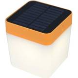 👉 Lutec tafellamp solar Cube oranje 1W