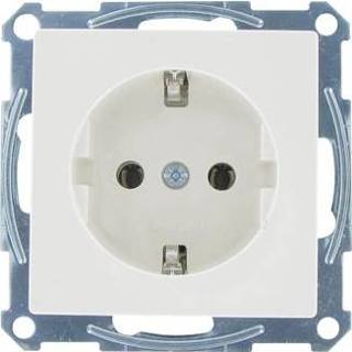 👉 Wandcontactdos male wit Schneider wandcontactdoos System-M 1-voudig met randaarde 4008224636759