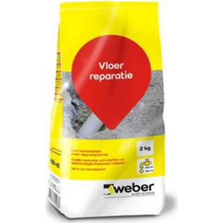 👉 Reparatie mortel male Weber repair vloer reparatiemortel 2kg 8711474022673