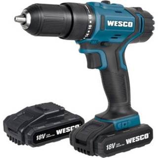 👉 Male Wesco accuschroefklopboormachine WS2908K2 18V 6924328382737