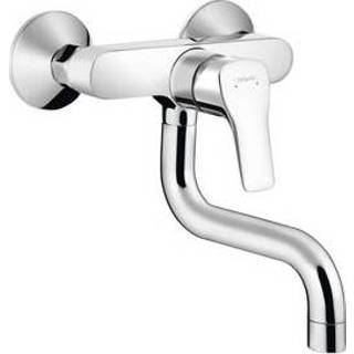 👉 Chroom male Hansgrohe muurkeukenmengkraan MySport 4011097774510