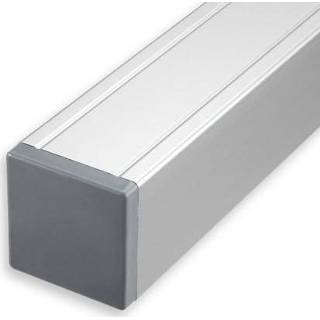 👉 Tuin paal aluminium male Tuinpaal met kap 6,8x6,8x135cm 8712981464833