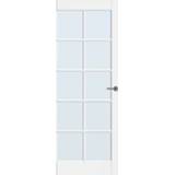 👉 Binnendeur male glas CanDo Dimension Bolton opdek links met blank 211,5x93cm 8711251294026