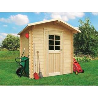 👉 Tuin huisje hout male Solid tuinhuis Essen 3,92m² 198x198cm 5412025086016