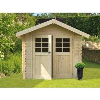 👉 Tuin huisje hout male Solid tuinhuis Chartres 7,09m² 298x238cm 5412025083077