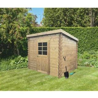 👉 Tuin huisje hout male Solid tuinhuis Passau 3,92m² 198x198cm 5412025086047