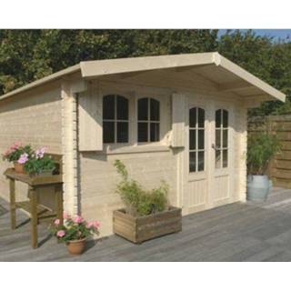 👉 Tuin huisje hout male Solid tuinhuis Rignitz 16,22m² 418x388cm 5412025089697