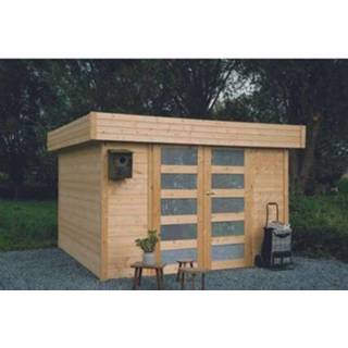 👉 Tuin huisje hout male Solid tuinhuis Odense 9,12m² 302x302cm 5412025083237