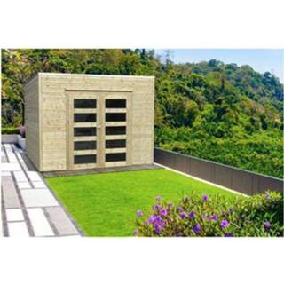 👉 Tuinhuisje male hout Solid tuinhuis Capri 5,94m² 5412025987313