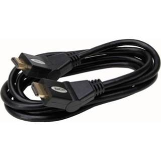 👉 Male Kopp HDMI-kabel met roterende stekkers 1,8m 8711306368306