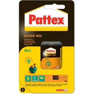 👉 Epoxy male Pattex 2-componentenlijmen Power Super 5 minuten mini 6ml 5410091661014