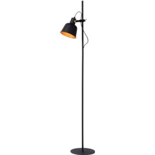 👉 Vloer lamp zwart male Lucide vloerlamp Pia E27 5411212451262