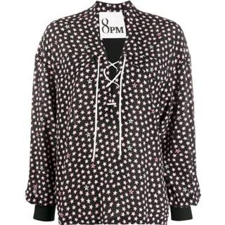 👉 M vrouwen zwart Camicia