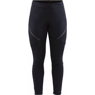 👉 Zwart vrouwen XXL Craft - Women's Glide Wind Tights Langlaufbroek maat XXL, 7318573402132