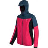 👉 Regenjas XL vrouwen blauw roze zwart Montura - Women's Air Action Hybrid Jacket Regenjack maat XL, roze/zwart/blauw 8057152050966