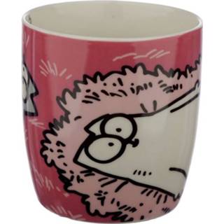 👉 Beker roze vrouwen Simon's Cat roze-
