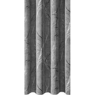 👉 Gordijnstof grijs polyester Gilles - lichtgrijs Leen Bakker 8714901752631