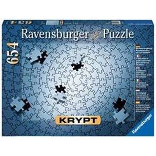 👉 Puzzel zilver stuks Ravensburger Krypt Silver - Legpuzzel 654 stukjes 4005556159642