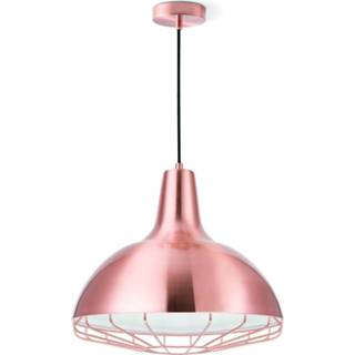 👉 Hanglamp koper metaal rond dustrieel binnen verstelbaar Home sweet Job Ø 38 cm - 8718808121798