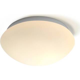 👉 Plafondlamp wit glas druppel modern binnen Home sweet Frost 28 rond - IP44 mat 8715582978907