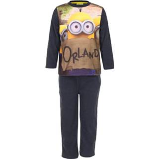 👉 Pyjama antraciet grijs jongens Disney Fleece Minions 2106 8785253055190