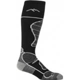 👉 Skisokken XL mannen grijs zwart Darn Tough - Function 5 Over the Calf Midweight with Cushion maat XL, zwart/grijs 642249127997