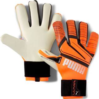 👉 Puma Ultra Grip 1 Hybrid Pro Orange/Black/White - Keepershandschoenen - Maat 7