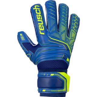 👉 Reusch Attrakt SG Extra Finger Support Deep Blue - Keepershandschoenen - Maat 8
