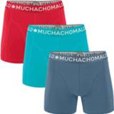 👉 M male print Muchachomalo Men 3-pack short solid/solid/solid 8718168763119