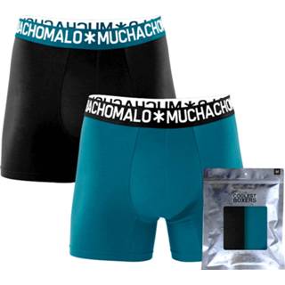 👉 S male print Muchachomalo Men 2-pack short solid 8718168824681