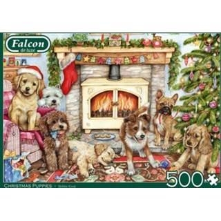 👉 Falcon Christmas Puppies (500 Stukjes) 8710126113103