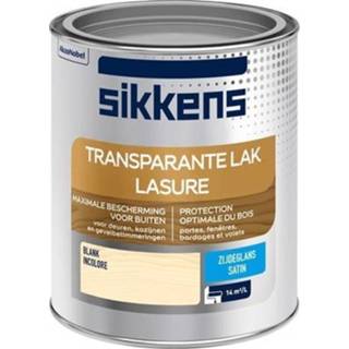 👉 Buitenlak transparant male Sikkens hoogglans blank 750ml 8711113125291