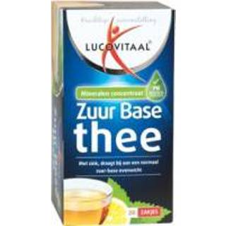 👉 Lucovitaal Zuur Base Thee | 20ST 8713713039121