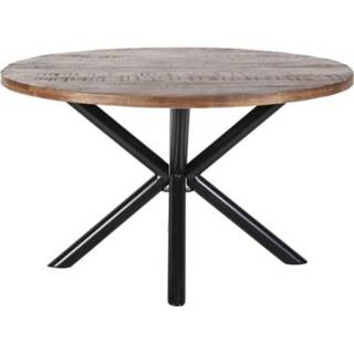 👉 Eettafel rond kruispoot 130cm