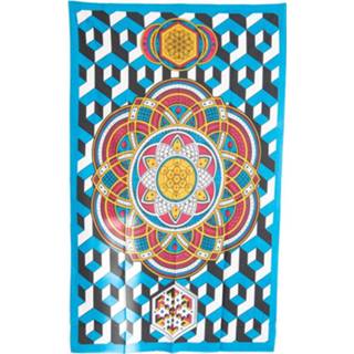 👉 Wandkleed katoen mannen Authentiek Mandala Geometrische Vormen (215 x 135 cm) 7448140818803
