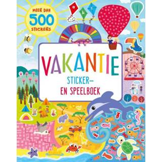 Speelboekje Vakantie sticker- en speelboek 9781527020009