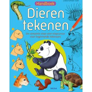 👉 Hand boek Handboek dieren tekenen. HART, CHRISTOPHER, Paperback 9789044758672