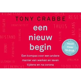 👉 Kompas mannen Een nieuw begin. voor andere manier van werken en leven tijdens na corona, Tony Crabbe, Paperback 9789049808266