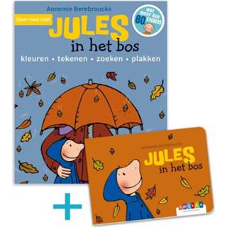👉 Kartonboekje Promobundel Doe mee met Jules in het bos + 9789463682107